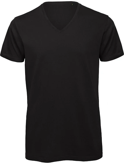 B&C Inspire V T /men_° Pánske tričko s výstrihom do V 01.TM44 čierne B&C Inspire V T /men_° Pánske tričko s výstrihom do V 01.TM44 čierne