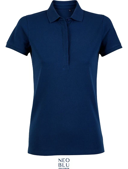 Women Dámské piqué polo deep blue model 22500611 - NEOBLU Women Dámské piqué polo deep blue model 22500611 - NEOBLU