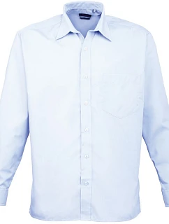PR 200 Popelínová košile s dlouhým rukávem model 22474177 light blue - Premier