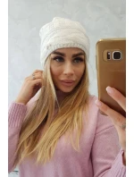 Fleecová čiapka Edyta K298 ecru Fleecová čiapka Edyta K298 ecru