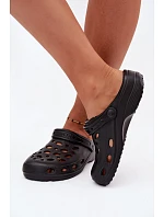 Dámské černé pěnové pantofle s model 22275328 - Boto