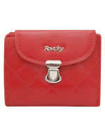 Dámske peňaženky [DH] Dámska kožená peňaženka R RD 19 GCL červená