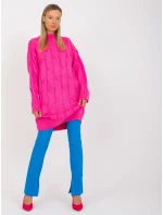 Dámský svetr LC SW model 17650183 fluo růžový - FPrice