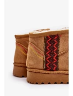 Dětské zateplené sněhule Camel Leonora