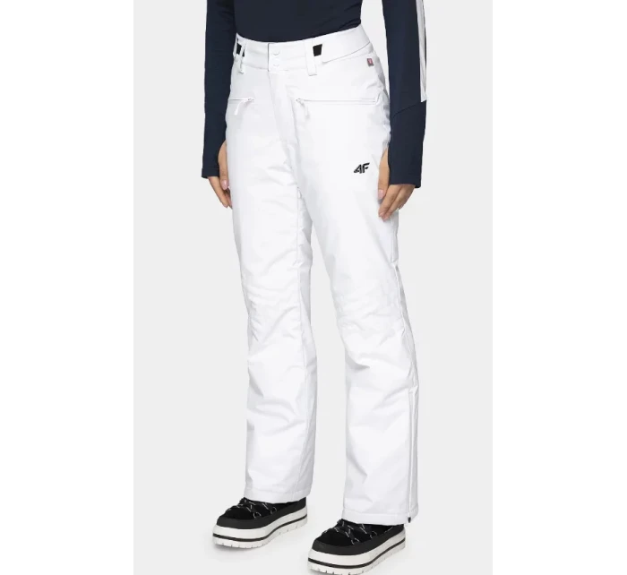 Dámske športové nohavice H4Z19-SPDN004 white - 4F