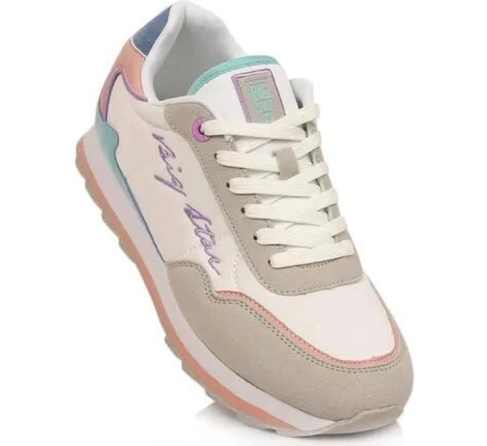 Dámské sportovní boty model 21222045 Bílá mix barev - Big Star