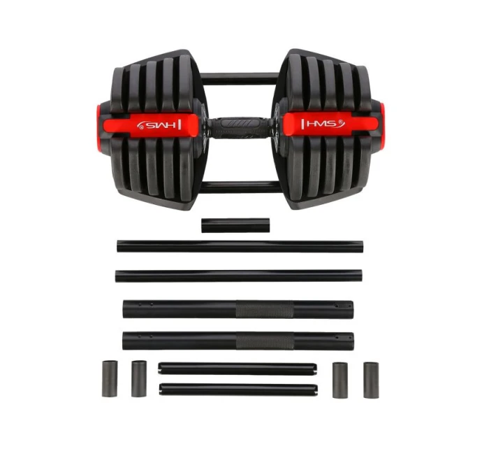 HMS SGR40 PRO SET 2v1 nastaviteľná sada činiek 43,5 kg HMS SGR40 PRO SET 2v1 nastaviteľná sada činiek 43,5 kg