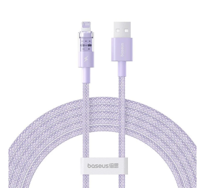 Kábel Baseus Gem 2,4A 2 m (fialový)