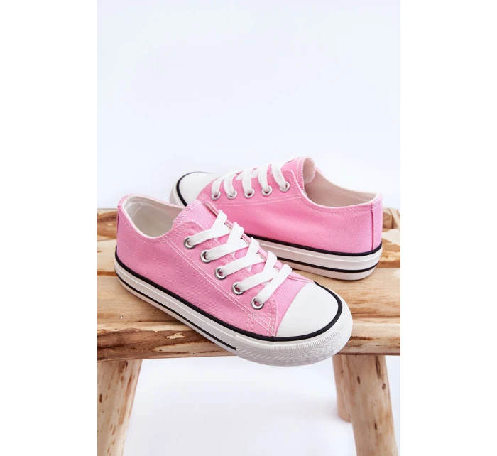 Dětská Tenisky Růžové Filemon Dětská Tenisky Růžové Filemon