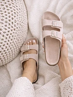 Dámské žabky Světle růžové Oliena