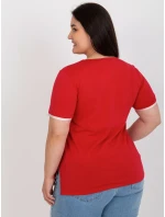 T shirt LK TS model 18617685 czerwony - FPrice T shirt LK TS model 18617685 czerwony - FPrice