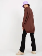 Mikina VI BL 3102.01P tmavo hnedá Mikina VI BL 3102.01P tmavo hnedá