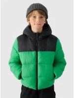 Chlapčenská páperová bunda 4F Chlapčenská páperová bunda 4F