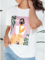 Dámské tričko bílé Dstreet model 21977109 - FashionStreet