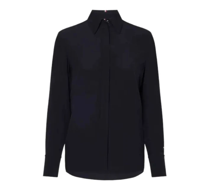 Tommy Hilfiger Viskózna krepová blúzka Ls W WW0WW32274 Košeľa Tommy Hilfiger Viskózna krepová blúzka Ls W WW0WW32274 Košeľa