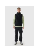 Pánske tričko bez rukávov so stojačikom 4F 4FRAW24TVESM172-20S