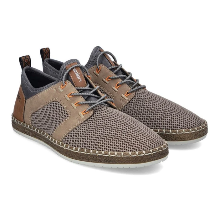 Pánske hnedé poltopánky Rieker B5252-66