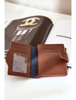 Portfel Damski Eko Skórzany Brązowy Jezorea