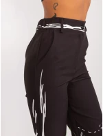 Nohavice DHJ SP 18857.31 čierna farba Nohavice DHJ SP 18857.31 čierna farba