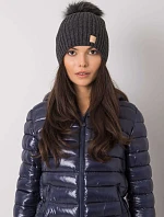 Dámska čiapka.30 tmavo šedá