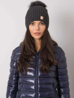 Dámska čiapka.30 tmavo šedá