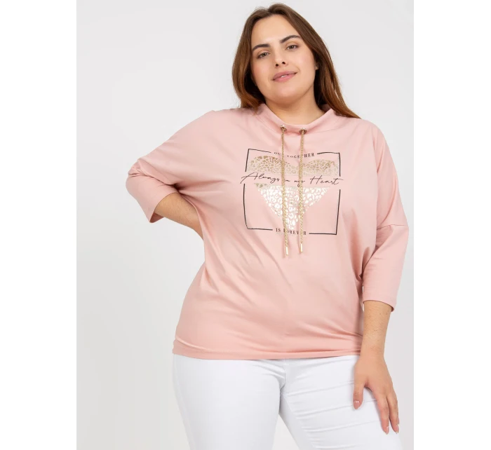 Blúzka RV BZ 7485.13P svetlo ružová