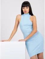 Šaty RV SK model 14841113 světle modrá - FPrice Šaty RV SK model 14841113 světle modrá - FPrice