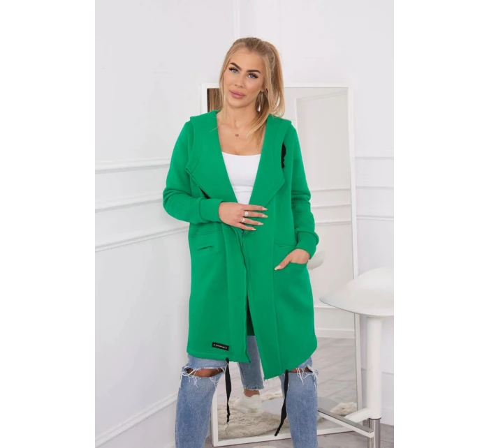 Zateplená mikina 21622 zelená - Kesi Zateplená mikina 21622 zelená - Kesi