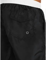 FashionStreet pánske čierno-biele šortky SX2513 FashionStreet pánske čierno-biele šortky SX2513