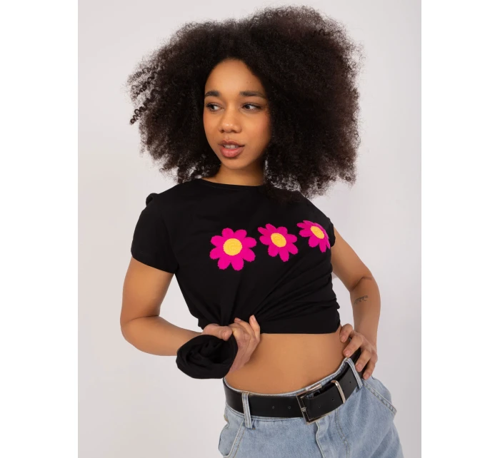 Bluzka RV BZ model 19734963 czarny - FPrice Bluzka RV BZ model 19734963 czarny - FPrice