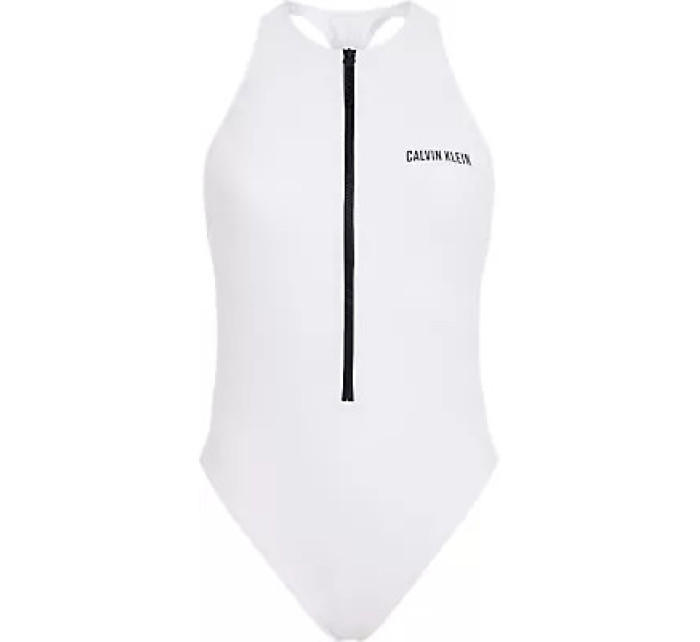 Dámske jednodielne plavky RACERBACK ONE PIECE-NYLON KW0KW02452YCD - Calvin Klein