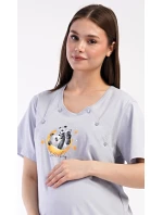 Dámska materská nočná košeľa Hello baby Dámska materská nočná košeľa Hello baby