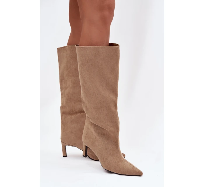 Topánky na podpätku model 222533 Krok vo veľkom štýle