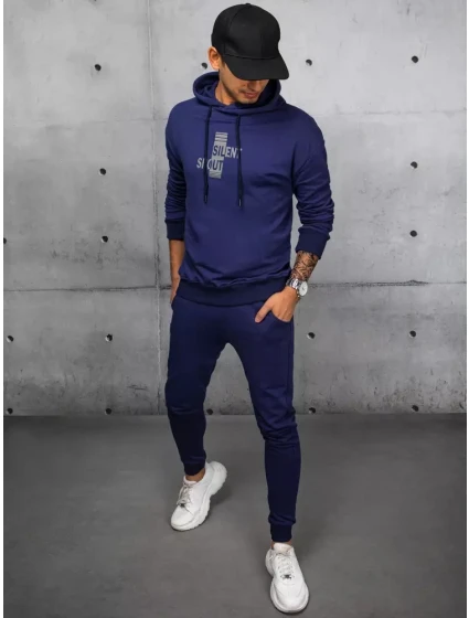 Pánské tmavě modré tepláky Dstreet model 21967431 - FashionStreet