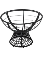 360° OTOČNÉ ZÁHRADNÉ KRESLO S ČERVENÝM VANKÚŠOM 360° OTOČNÉ ZÁHRADNÉ KRESLO S ČERVENÝM VANKÚŠOM