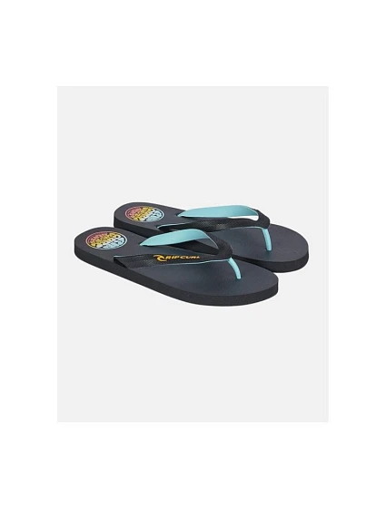 Plážové šľapky RIP CURL Wetty Fade Bloom Open Toe, čierne