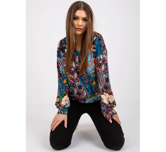 Blúzka DHJ BZ 6033 2.46P tmavo modrá Blúzka DHJ BZ 6033 2.46P tmavo modrá