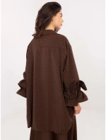 Košeľa IT KS 8381 1.64 hnedá Košeľa IT KS 8381 1.64 hnedá