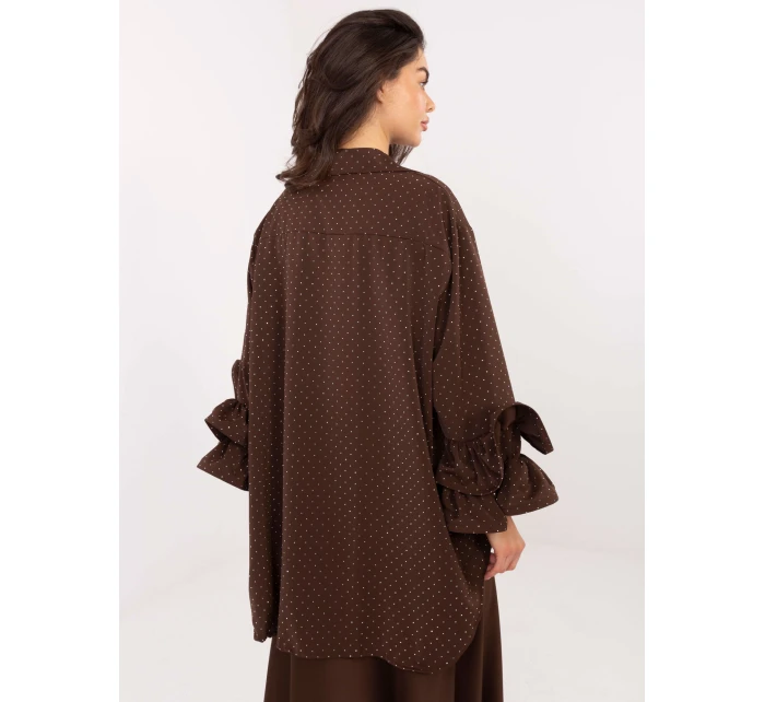 Košeľa IT KS 8381 1.64 hnedá Košeľa IT KS 8381 1.64 hnedá