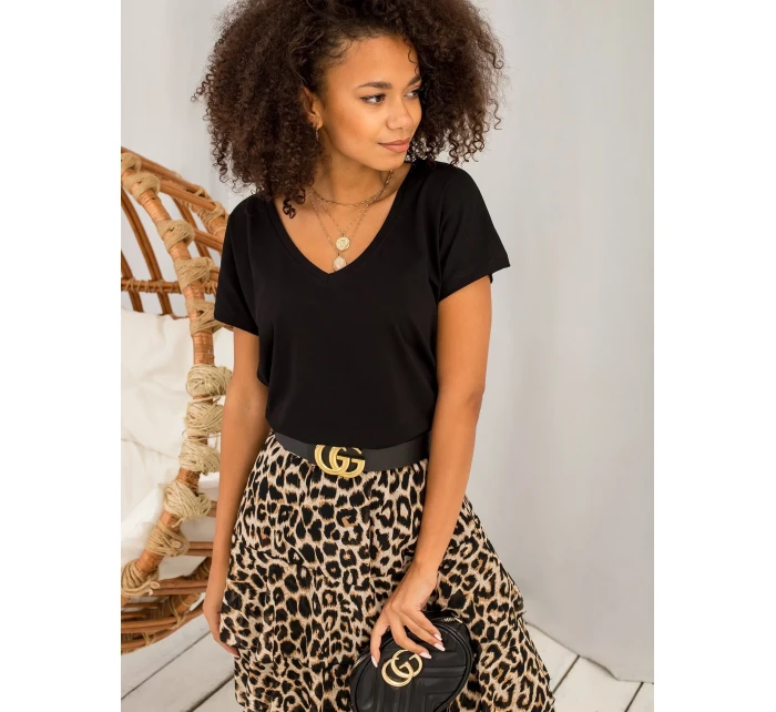 Tričko RV TS 4832.12P čierna Tričko RV TS 4832.12P čierna