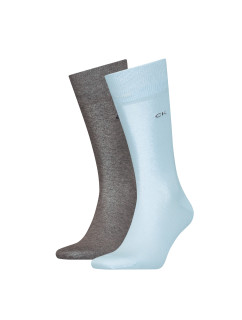 Ponožky Calvin Klein 701218631011 Grey/Blue