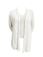 Dámsky kardigan s vestičkou SWE080 Dámsky kardigan s vestičkou SWE080