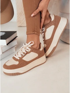 Dámské tenisky dark beige model 21973047 - Dstreet