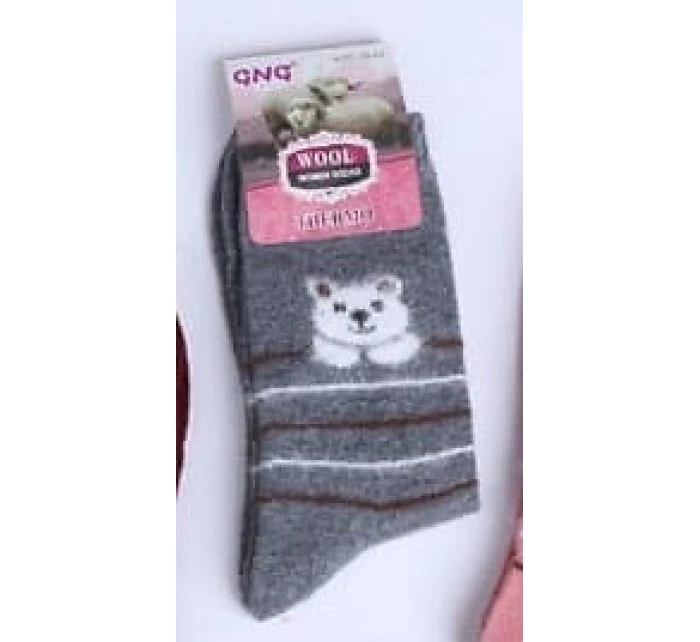 WiK 002 Dámske ponožky Angora 323 35-42