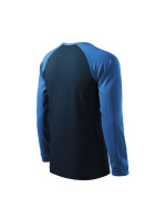 Malfini pánske tričko Street LS M MLI-13002 navy blue - Malfini