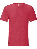 Fruit of the Loom Iconic 150 T Pánske tričko 16.1430 heather red Fruit of the Loom Iconic 150 T Pánske tričko 16.1430 heather red