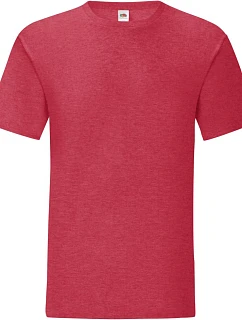 Iconic 150 T Pánské tričko model 22413502 heather red - Fruit of the Loom