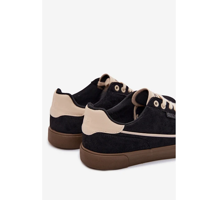 Pánské tenisky Big Star model 22069320 Černé - Big Star Shoes Pánské tenisky Big Star model 22069320 Černé - Big Star Shoes