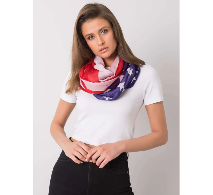 Šátek AT CH S model 15344725 bílý a červený - FPrice