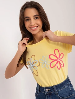 T shirt RV TS model 22293635 żółty - FPrice